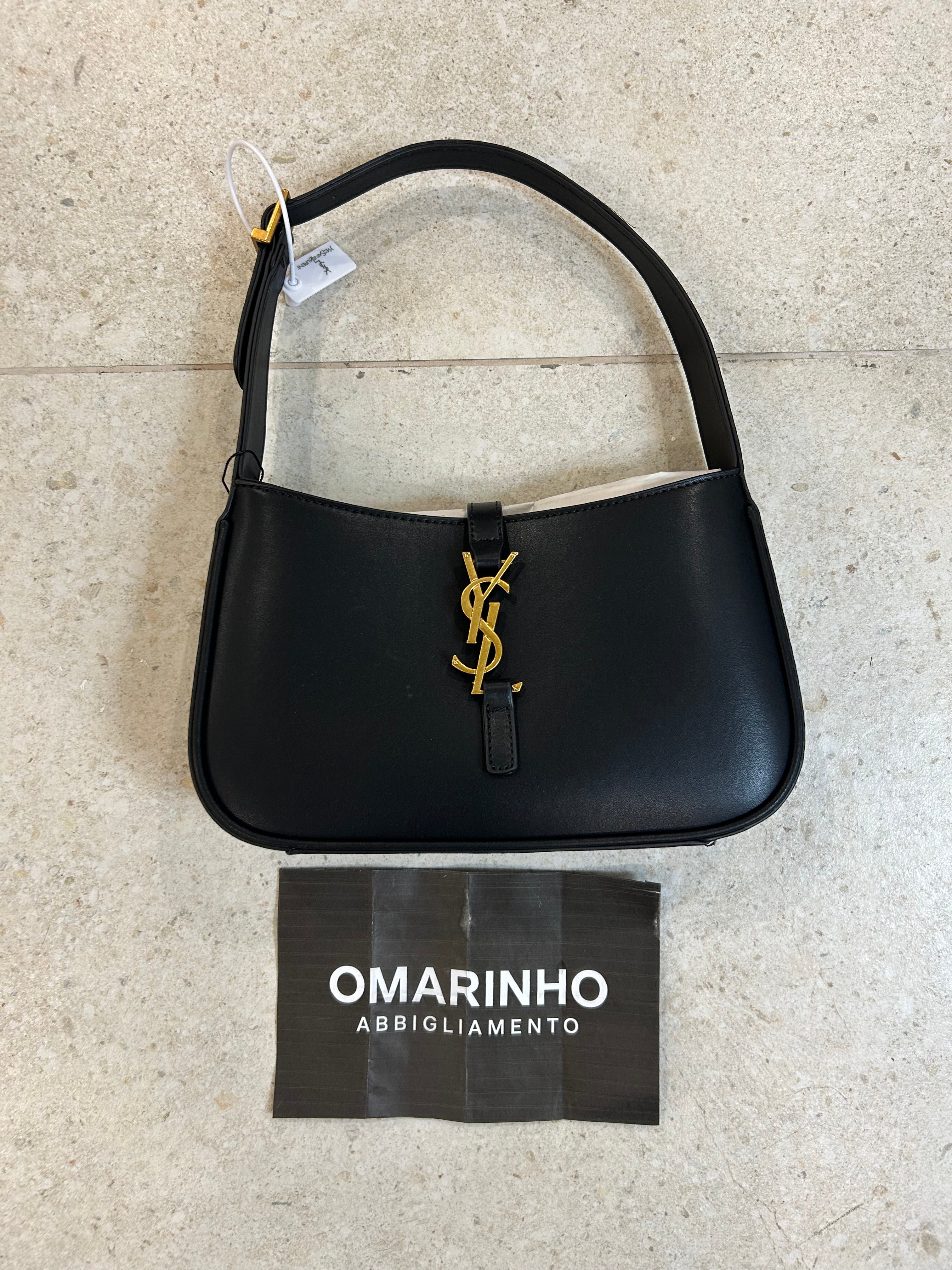 SAINT LAURENT – Borsa a Spalla Le 5 à 7 Nero