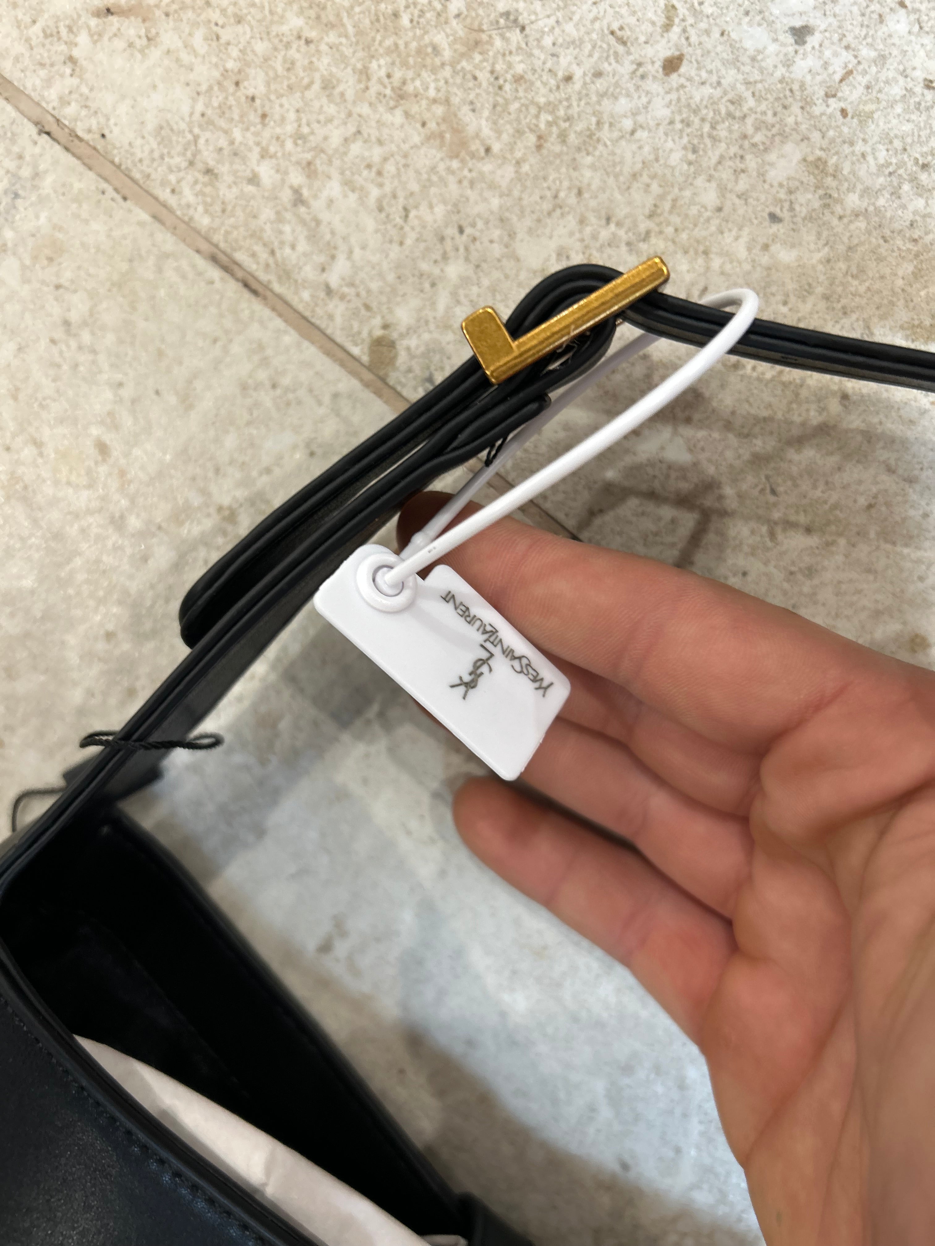 SAINT LAURENT – Borsa a Spalla Le 5 à 7 Nero